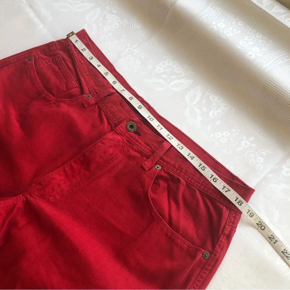 Sean John Clayton Slim Straight Red Jeans Denim Pants Men’s Size W36/L32 Casual